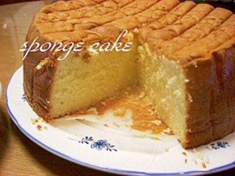 全行程写真付き しっとりふわふわスポンジケーキ レシピ 作り方 By Miashimatora 楽天レシピ 全行程写真付き しっとりふわふわスポンジケーキ レシピ 作り方 By Miashimatora 楽天レシピ